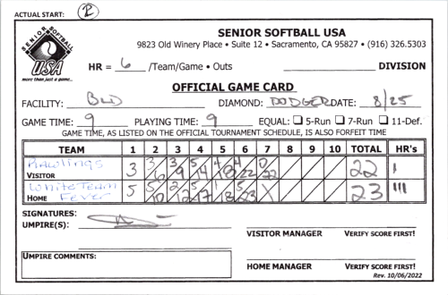 August 25 game 2